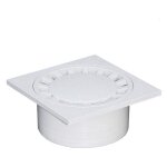 Siphon de cour 200 x 200 gris