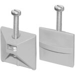 First plast - syst�me bgp - blocage en m�tal des grilles de caniveaux - pratiko