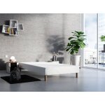 Kbedding ? sommier tapissier 80x190 cm ? 12 lattes en pin massif ? rev�tement 30% coton, 70% polyester ...