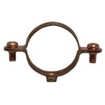 + colliers en cuivre fischer pour tuyaux dimensions : 10 pi�ces x diam�tre 18