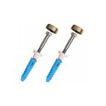 Fischer - jeu de fixations pour bidet ou cuvette - longueur 80 - s8rd80