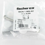 Kit fixation wc vis laiton 6x70 fischer - 1 pice