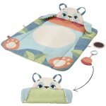Fisher - price - panda a rouler - tapis d'veil avec 2 jouets hkd65