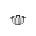 Fiskars - fait - tout - hard face steel - 20 cm / 3l - avec couvercle Fiskars - fait - tout - hard face steel - 20 cm / 3l - avec couvercle