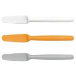 Fiskars - quipement de cuisine - set de couteaux à tartiner, 3 pièces 1016121 Fiskars - quipement de cuisine - set de couteaux à tartiner, 3 pièces 1016121