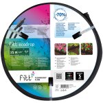 Fitt - ecodrop 15m tuyau microporeux qui laisse suinter l'eau pour irrigation enterre et de surface ...