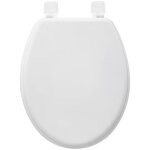 Five - abattant wc colorama blanc en bois laqu� - 5