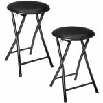 Five simply smart - lot de 2 tabourets pliants en pvc