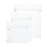Lot de 3 filets � linge 'd�licat' 50cm blanc