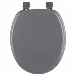 Five simply smart - abattant wc en bois 'bathroom' 43cm gris Five simply smart - abattant wc en bois 'bathroom' 43cm gris