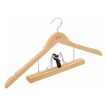 Five simply smart - cintre en bois 'costume' 44cm naturel