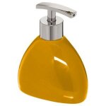 Five simply smart - distributeur de savon galet 14cm jaune Five simply smart - distributeur de savon galet 14cm jaune