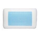 Five simply smart - oreiller ergonomique 'gel box' 30x50cm blanc