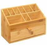 Five simply smart - organiseur 9 compartiments 'bambou' 25cm naturel