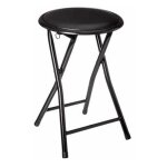 Five simply smart - tabouret pliant 'basic' 44cm noir