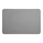Tapis de salle de bain 'diatomite' 39x60cm gris Tapis de salle de bain 'diatomite' 39x60cm gris