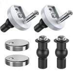 Fixation abattant wc universel toilettes � charni�re fixations, abattant wc fixations remplacement si�ge ...