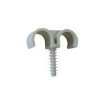 Ing fixations - collier cheville plastique blanc double - tube diamètre 16 mm - vendu par 100 - fix - ... Ing fixations - collier cheville plastique blanc double - tube diamètre 16 mm - vendu par 100 - fix - ...