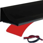 Fixation de porte et paroi de douche, joint porte etanche pour sol de salle de bain - 2m noir rapanda ...