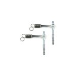 Fixations � ressort pour demi - colonne