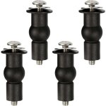 Fixation universelle si�ge toilette charni�res de fixation caoutchouc cheville couvercle toilette abattant ...