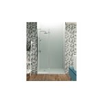 Gme - fixe + porte de douche pliante glass combi c cotes (min - max) 107 - 110 cm fixe 40 cm + porte ...