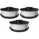 3x bobine / bobine de remplacement pour tondeuse électrique einhell gc - et 4530 (épaisseur du fil 1, ... 3x bobine / bobine de remplacement pour tondeuse électrique einhell gc - et 4530 (épaisseur du fil 1, ...
