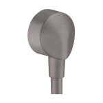 Hansgrohe - fixfit - raccord du flexible e sans clapet anti - retour, chrome noir bross� 27454340