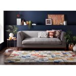 Flair rugs - tapis design graphique en laine multicolore amari multicolore 60x230 Flair rugs - tapis design graphique en laine multicolore amari multicolore 60x230