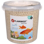 Nourriture poisson étang forme sticks seau 10 litres flamingo Nourriture poisson étang forme sticks seau 10 litres flamingo
