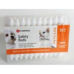 Coton tige petcare sécurité boite de 55 pièces pour chiens et chats. flamingo Coton tige petcare sécurité boite de 55 pièces pour chiens et chats. flamingo