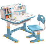 Ensemble de chaises de bureau et table, table d'�tude � hauteur r�glable avec ensemble de chaises � tiroirs ...