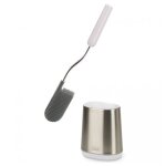 Joseph&joseph - joseph joseph flex? lite steel brosse de toilette anti - goutte, support compact, anti ...