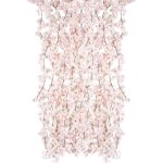 Fleurs artificielles en soie fleur de cerisier guirlande vigne suspendue pour mariage d�coration de jardin ...
