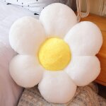 Fleur oreiller de sol coussin dcoration de chambre mignonne pour les filles oreiller en peluche confort ...