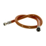 Flexible inox butane propane 15x21 femelle - 20x150 femelle long 1250mm