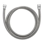 Flexible pvc chrom noir eurosanit 1, 50m