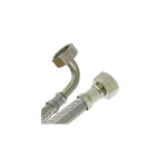 Watts - flexible sanitaire inox � int�rieur 25mm - coude femelle 1' (26 / 34) - femelle �crou libre 1' ...