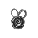 Flora - embrasse rideau aimant�e sans per�age coloris - anthracite