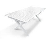 Dcb garden - floride - table de jardin en aluminium