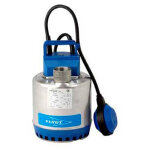 Flygt - pompe vide cave steelinox sxvm3 0, 55 kw jusqu'� 10, 5 m3 / h monophas� 220v