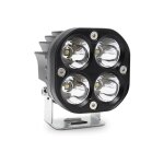 Feu de conduite led, lampe auxiliaire tanche 3 pouces 40 w, ultra - lumineuse, compatible voiture, moto, ...