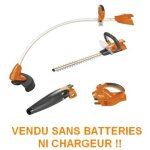 Flymo - destockage - pack 3 outils de jardin sans batteries ni chargeur Flymo - destockage - pack 3 outils de jardin sans batteries ni chargeur