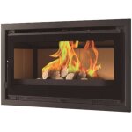 Fm biomasa - fm insert de cheminée it - 100 k 13, 3kw foyer réfractaire et verre sérigraphie Fm biomasa - fm insert de cheminée it - 100 k 13, 3kw foyer réfractaire et verre sérigraphie