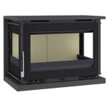 Fm biomasa - poêle à bois 3 faces suspendu ventilé - firematic columbia 3f 12. 5 kw foyer en vermiculite ... Fm biomasa - poêle à bois 3 faces suspendu ventilé - firematic columbia 3f 12. 5 kw foyer en vermiculite ...