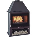 Fm biomasa - po�le � bois ventil� - firematic boston luxe 12. 6 kw