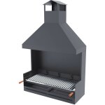 Fm calefaccion - barbecue bois et charbon fm bv - 102 100cm  poser ou  encastrer