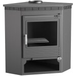 Fm calefaccion - po�le � bois d'angle - firematic dallas 11. 3 kw