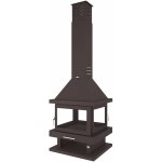 Fm chemine mtallique centrale c - 204 11kw 4 faces 2 portes