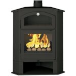Fm biomasa - pole  bois d'angle avec four - firematic idaho 9. 5 kw
